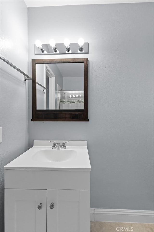 1477 Clemson Way, Riverside, CA 92507 - bathroom with vanity and baseboards