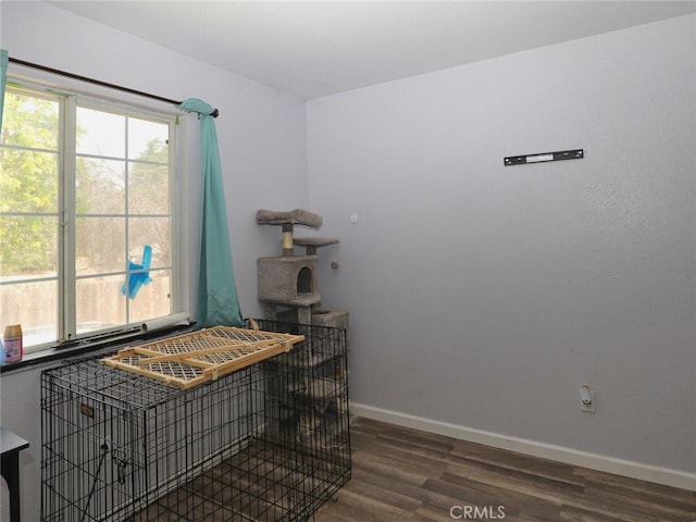 3687 Madison Dr, Clearlake, CA 95422 - detailed view of wood finished floors and baseboards