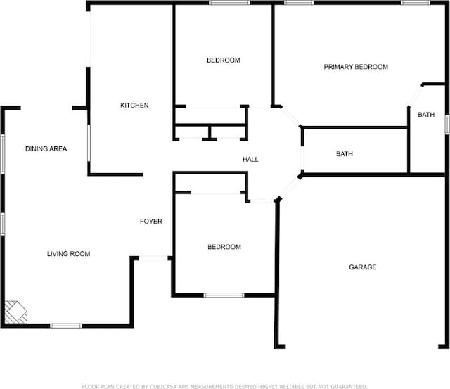 3687 Madison Dr, Clearlake, CA 95422 - view of room layout