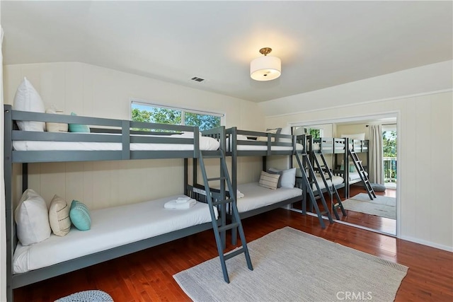 394 Emerald Dr, Lake Arrowhead, CA 92352 - bedroom with wood finished floors