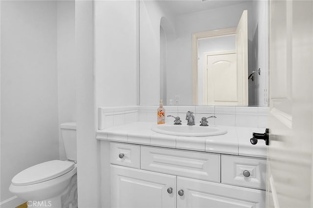 1749 Grand Ave Unit 4, Long Beach, CA 90804 - half bathroom with vanity and toilet