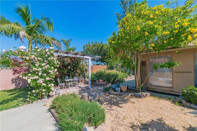 1068 Richmond Dr, Claremont, CA 91711 - view of yard with a patio and a pergola