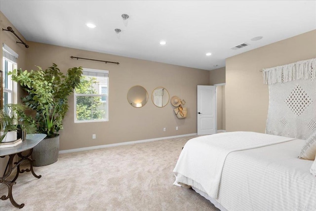 15809 Concord Rdg, San Diego, CA 92127 - carpeted bedroom featuring baseboards and recessed lighting
