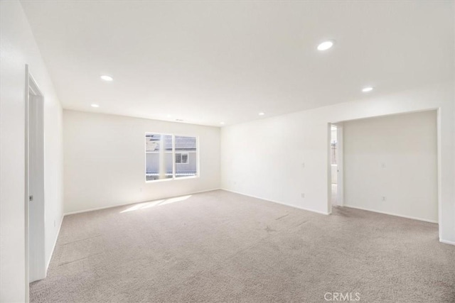 5444 Broderick Ct, Hemet, CA 92544 - carpeted spare room with recessed lighting and baseboards