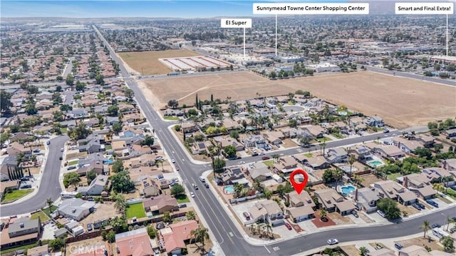 14225 Woodpark Dr, Moreno Valley, CA 92553 - aerial overview of property's location featuring nearby suburban area
