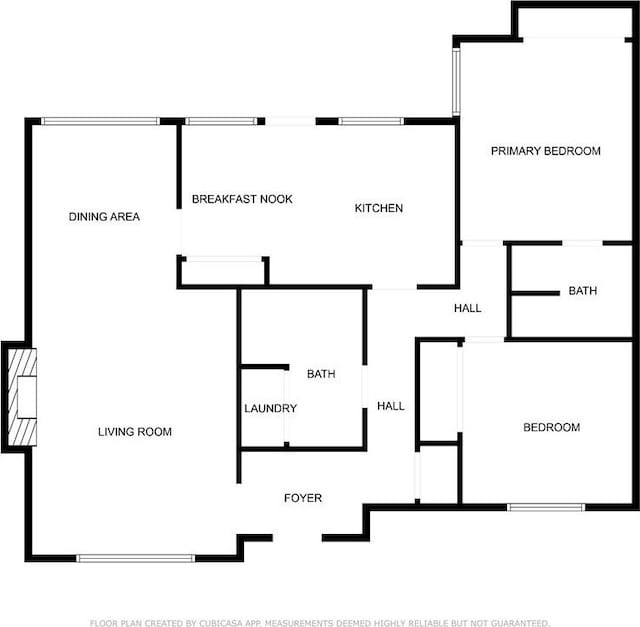 1935 W Santa Ana Ave, Fresno, CA 93705 - view of floor plan / room layout