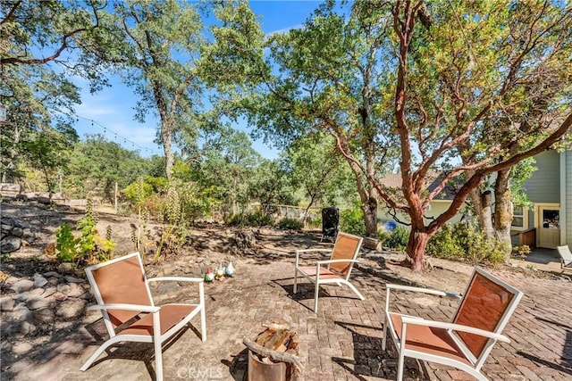 19072 Redbud Rd, Hidden Valley Lake, CA 95467 - view of yard with a patio