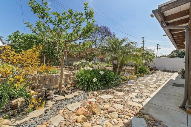 6038 Bradford St, San Diego, CA 92115 - fenced backyard with a patio area