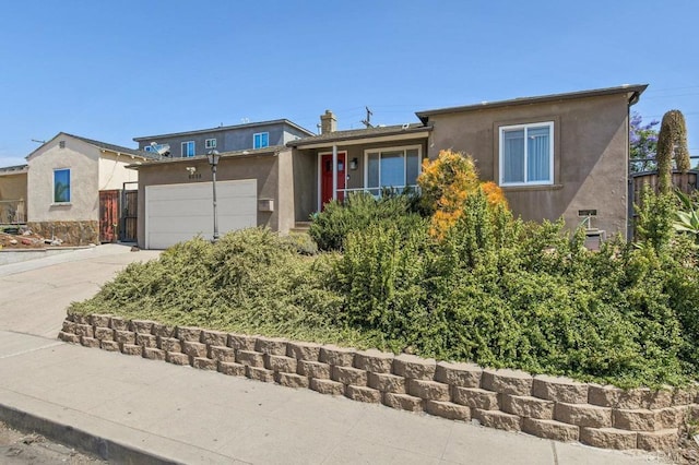 6038 Bradford St, San Diego, CA 92115 - single story home with stucco siding, driveway, and a garage