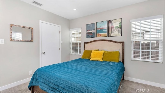 5202 E Conant St, Long Beach, CA 90808 - bedroom featuring carpet flooring and recessed lighting