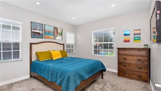 5202 E Conant St, Long Beach, CA 90808 - carpeted bedroom with baseboards and recessed lighting