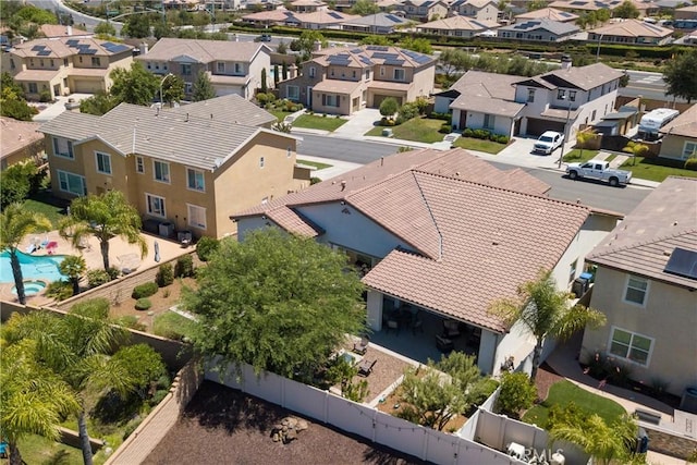 35115 Mahogany Glen Dr, Winchester, CA 92596 - aerial view of residential area featuring a pool area