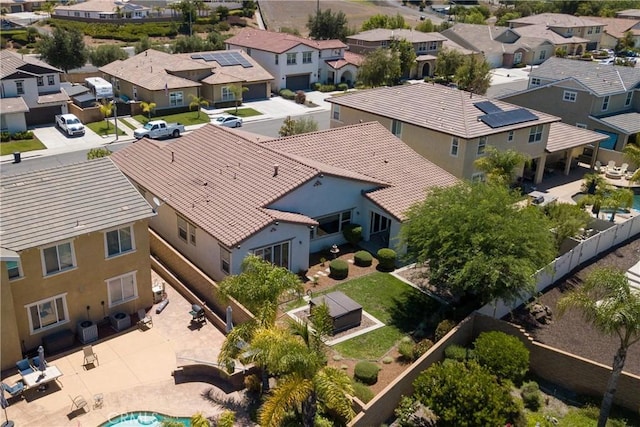 35115 Mahogany Glen Dr, Winchester, CA 92596 - aerial perspective of suburban area with a pool