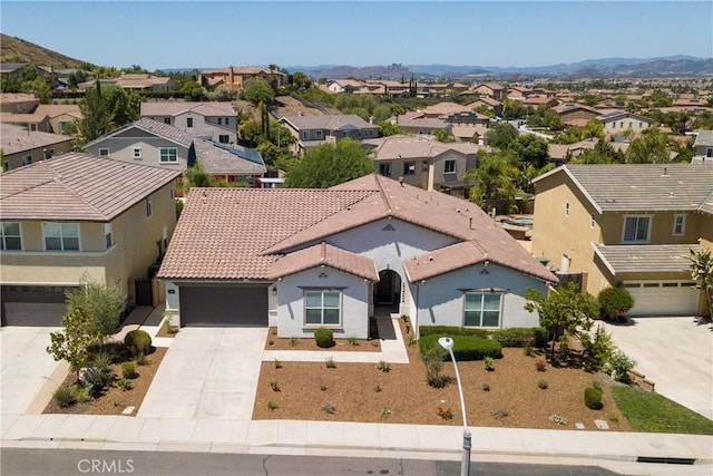 35115 Mahogany Glen Dr, Winchester, CA 92596 - aerial view of residential area featuring a mountain backdrop