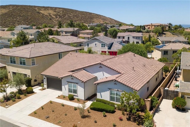 35115 Mahogany Glen Dr, Winchester, CA 92596 - aerial view of residential area featuring mountains