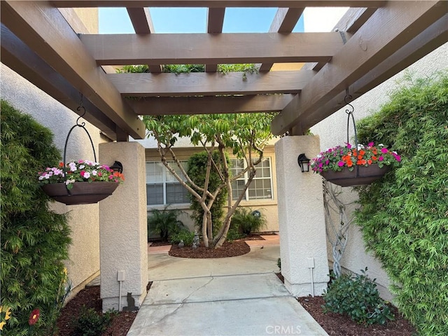 13390 Savanna, Tustin, CA 92782 - view of patio with a pergola