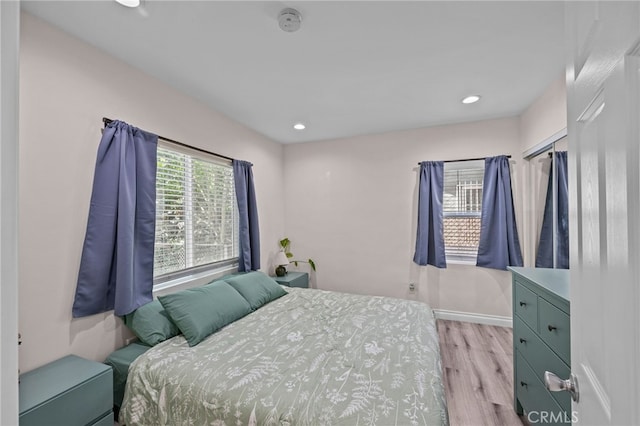 156 W Wabash St, San Bernardino, CA 92405 - bedroom with wood finished floors and recessed lighting