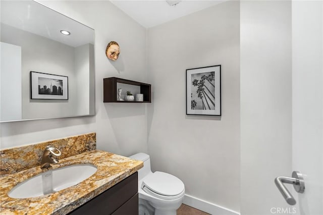 1131 Alta Loma Rd Unit 207, West Hollywood, CA 90069 - bathroom with toilet and vanity