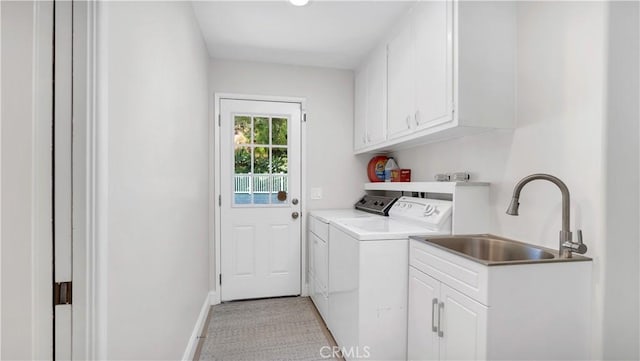 2867 N Shady Glen Ln, Orange, CA 92867 - washroom with washer and clothes dryer and cabinet space