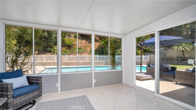 2867 N Shady Glen Ln, Orange, CA 92867 - sunroom / solarium with healthy amount of natural light and outdoor lounge area
