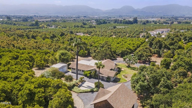 1613 Muir St, Fillmore, CA 93015 - drone / aerial view of a mountain backdrop