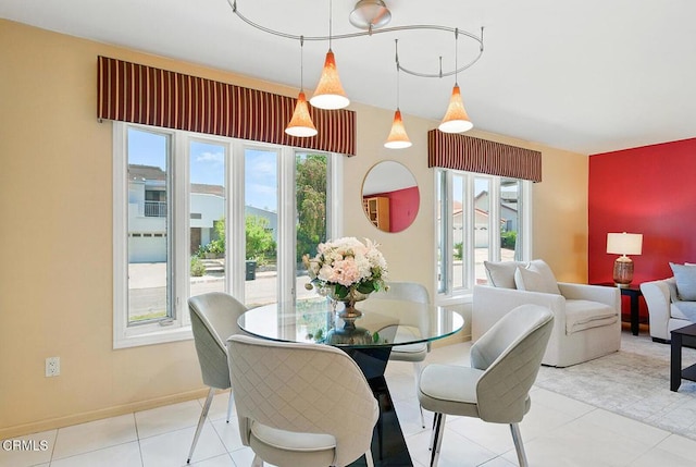3121 Kingridge Way, Glendale, CA 91206 - dining room with tile patterned flooring and baseboards