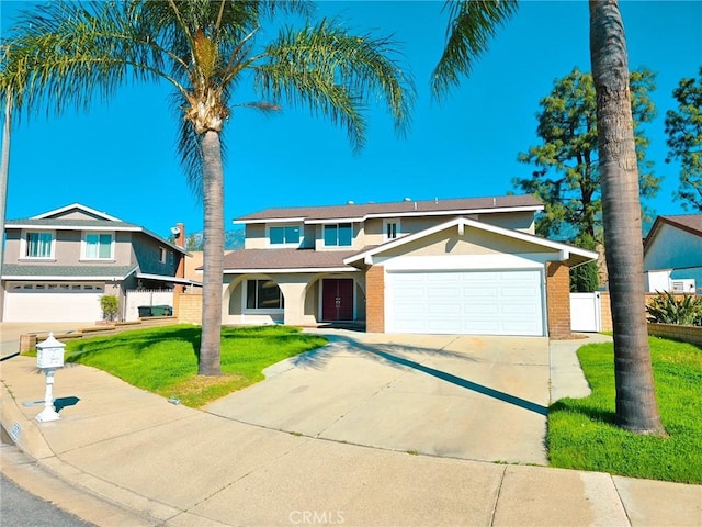 10672 Finch Ave, Rancho Cucamonga, CA 91737 - traditional-style home with stucco siding, concrete driveway, and a garage