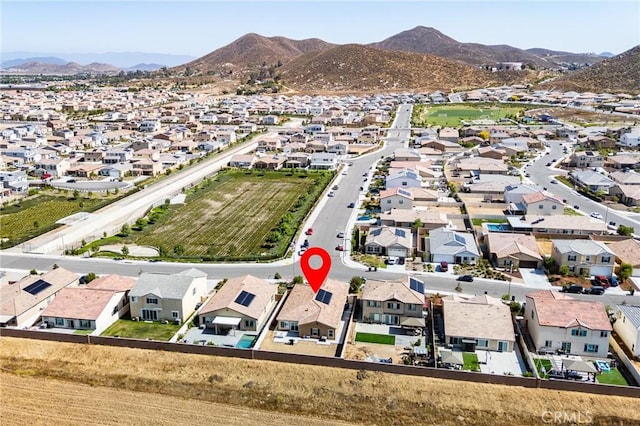 28420 Abbey Ln, Menifee, CA 92585 - aerial overview of property's location featuring nearby suburban area