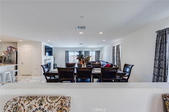 28420 Abbey Ln, Menifee, CA 92585 - dining room featuring recessed lighting