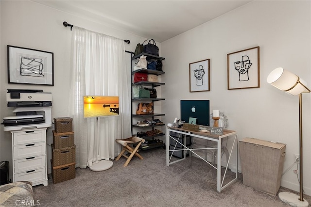 9384 Calm Water Pl, Rancho Cucamonga, CA 91730 - home office featuring carpet floors
