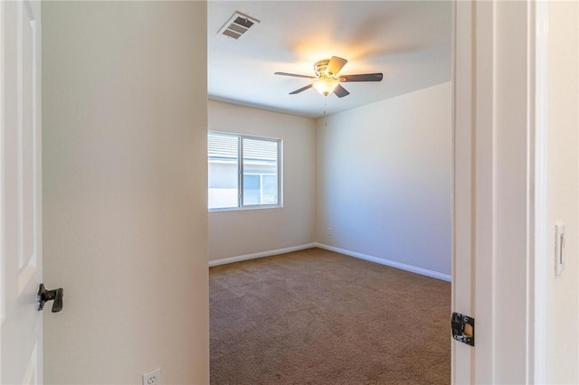 3867 Taconite Rd, San Bernardino, CA 92407 - unfurnished room with carpet flooring and ceiling fan