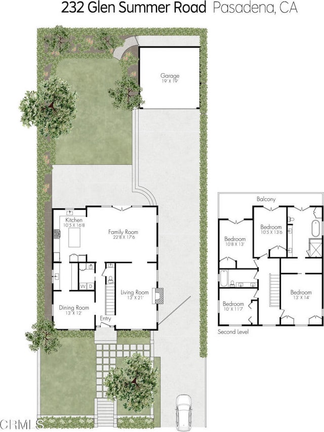 232 Glen Summer Rd, Pasadena, CA 91105 - view of room layout