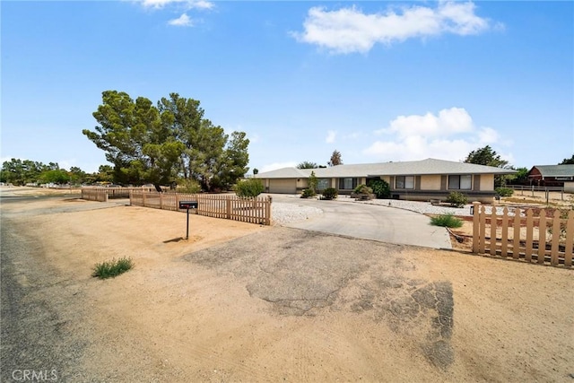 18969 Shoshonee Rd, Apple Valley, CA 92307 - view of ranch-style house