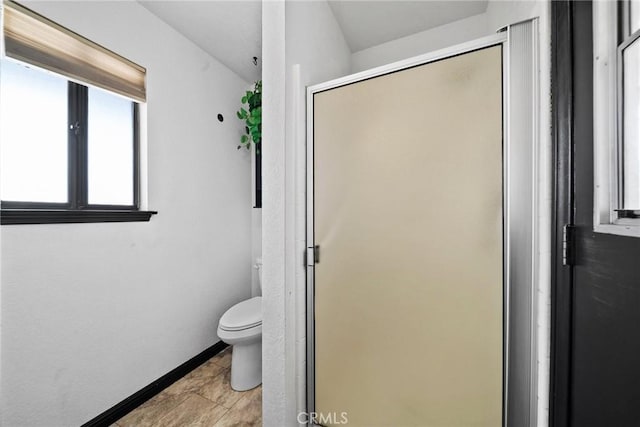 18969 Shoshonee Rd, Apple Valley, CA 92307 - full bath with a stall shower and toilet