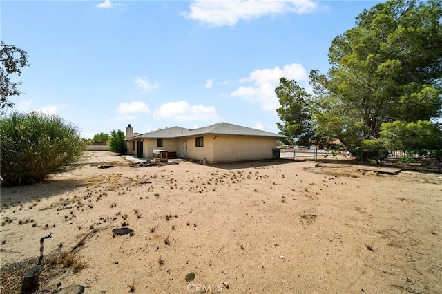 18969 Shoshonee Rd, Apple Valley, CA 92307 - rear view of property