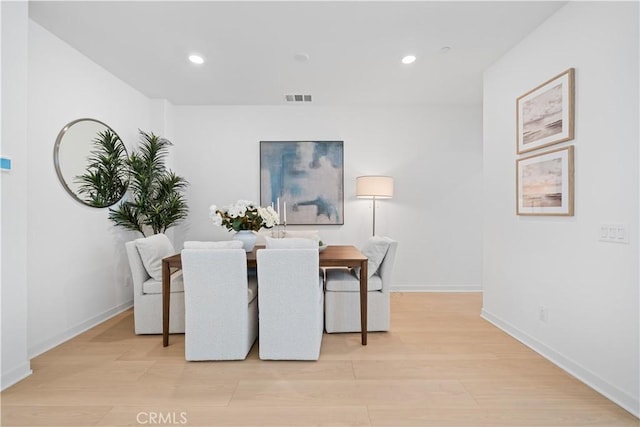 1042 N Anaheim Blvd Unit 2, Anaheim, CA 92801 - dining space featuring recessed lighting and light wood-style flooring