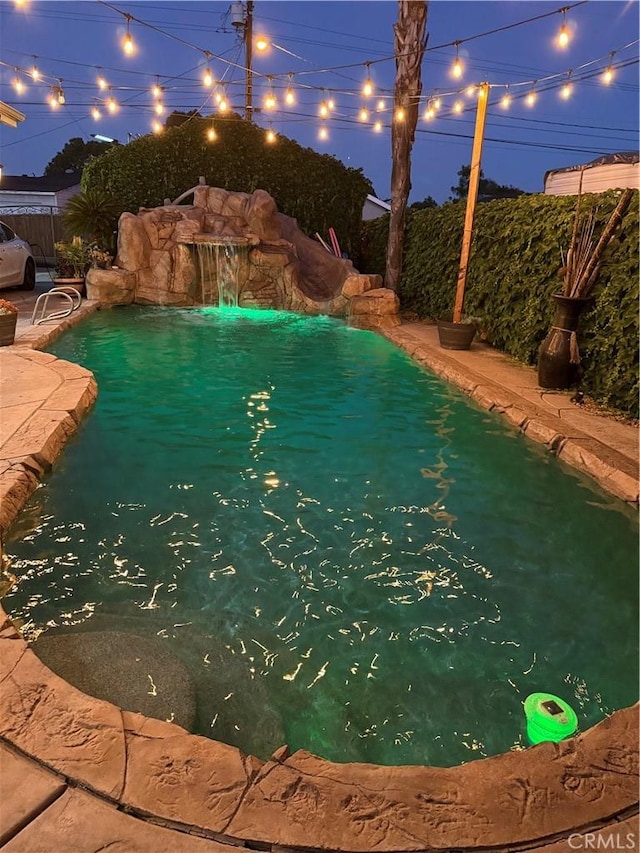 340 N Sunset Ave, West Covina, CA 91790 - view of pool with a fenced backyard