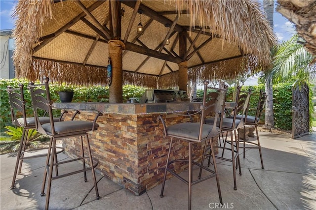 340 N Sunset Ave, West Covina, CA 91790 - view of patio / terrace featuring a gazebo