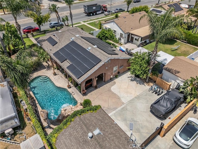 340 N Sunset Ave, West Covina, CA 91790 - view of subject property featuring a pool