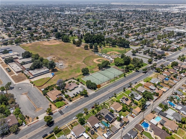 340 N Sunset Ave, West Covina, CA 91790 - aerial view of property's location featuring nearby suburban area