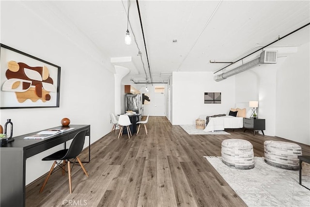 200 N San Fernando Rd Unit 202, Los Angeles, CA 90031 - office area with wood finished floors