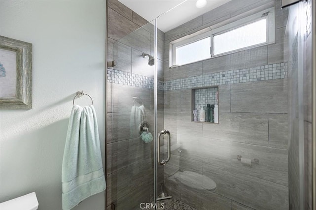 323 N Hacienda Ave, Glendora, CA 91741 - bathroom featuring a stall shower