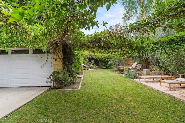 4514 Cedros Ave, Sherman Oaks, CA 91403 - view of grassy yard with a garage