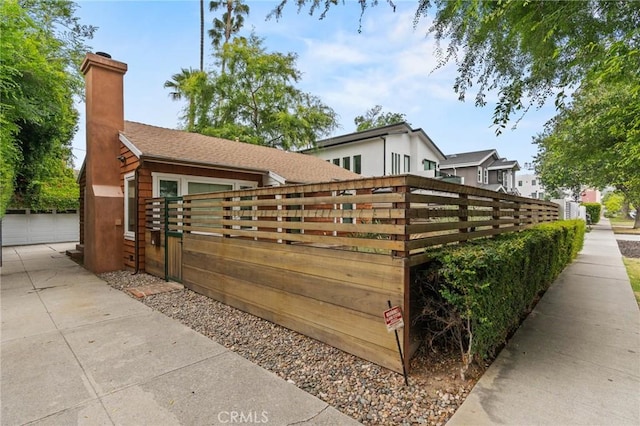 4514 Cedros Ave, Sherman Oaks, CA 91403 - view of front facade with a chimney