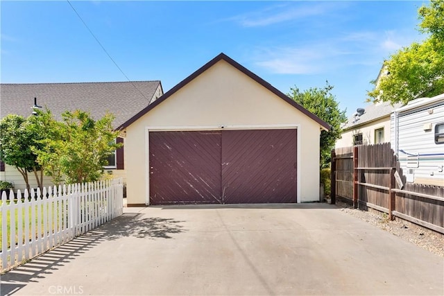 402 E St, Orland, CA 95963 - view of detached garage