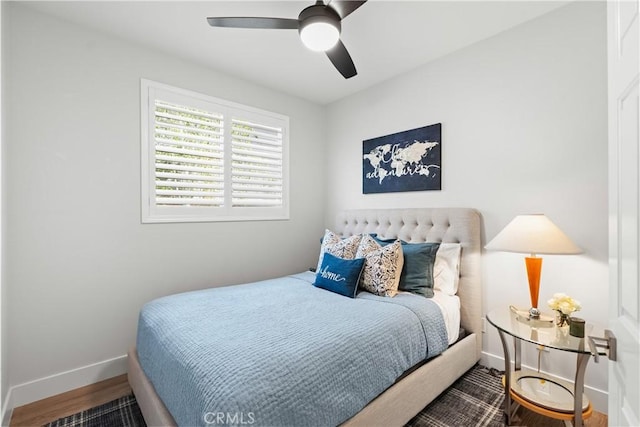 27811 Bloomfield Ct, Valencia, CA 91354 - bedroom featuring wood finished floors and a ceiling fan