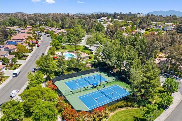 27811 Bloomfield Ct, Valencia, CA 91354 - aerial perspective of suburban area featuring mountains