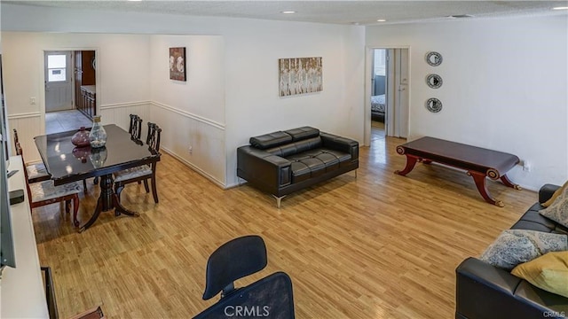 6418 Whitman Ave, Van Nuys, CA 91406 - living room with light wood finished floors