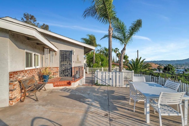 1106 Dawnridge Ave, El Cajon, CA 92021 - view of patio featuring outdoor dining area