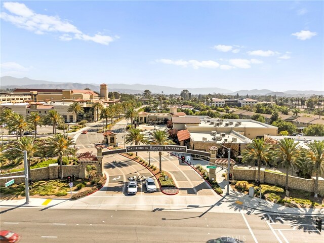 3551 Brynhurst Dr, Riverside, CA 92504 - bird's eye view of a mountainous background